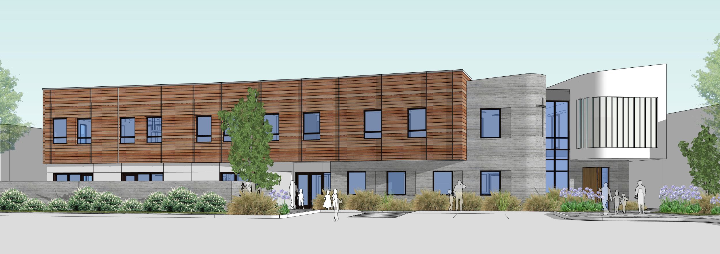 WPC Phase One Exterior View - Front
